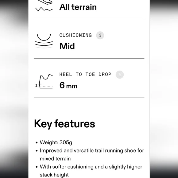 On Running Cloudvista Cloud Athletic All Terrain Mix Shoe White Blue Men 9.5 - Picture 12 of 16